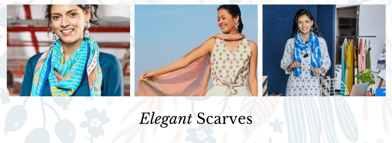 Elegant scarves, stoles, printed scarf, casual scarves, scarves and stoles, accessories, Global Desi